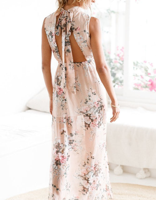 Load image into Gallery viewer, Bohemian Sleeveless Elegant Dress Sexy Dress Woman