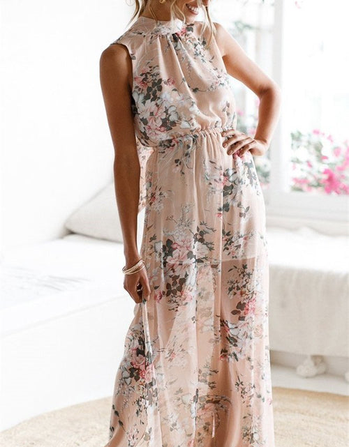 Load image into Gallery viewer, Bohemian Sleeveless Elegant Dress Sexy Dress Woman