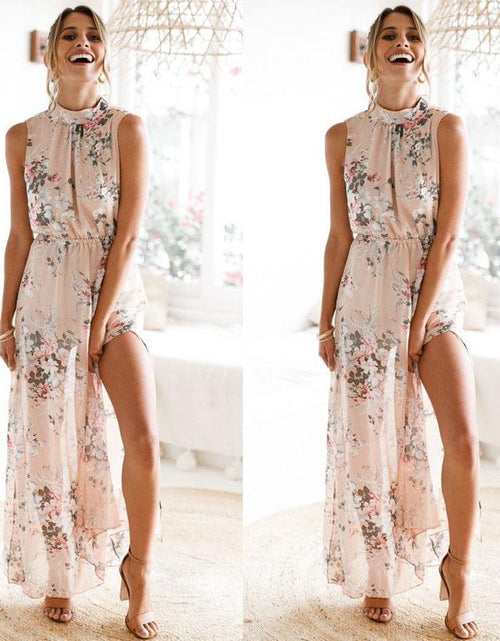 Load image into Gallery viewer, Bohemian Sleeveless Elegant Dress Sexy Dress Woman