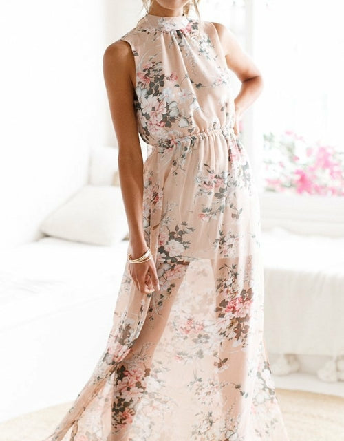 Load image into Gallery viewer, Bohemian Sleeveless Elegant Dress Sexy Dress Woman