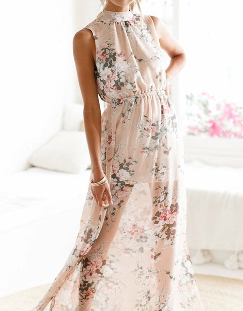 Load image into Gallery viewer, Bohemian Sleeveless Elegant Dress Sexy Dress Woman
