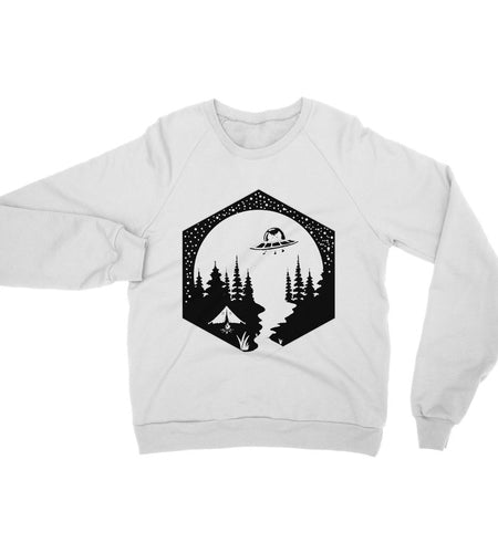 Cats Camping Womens Sweatshirt