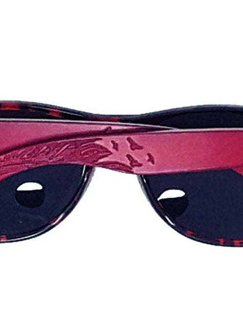 Load image into Gallery viewer, Red Bamboo Tortoise Framed Sunglasses With Wood Case, Artisan Engraved
